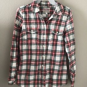 Plaid Button Down